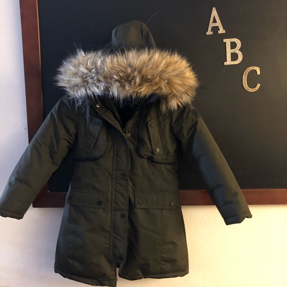 Rockawear Girls Puffer Snow Jacket 7/8